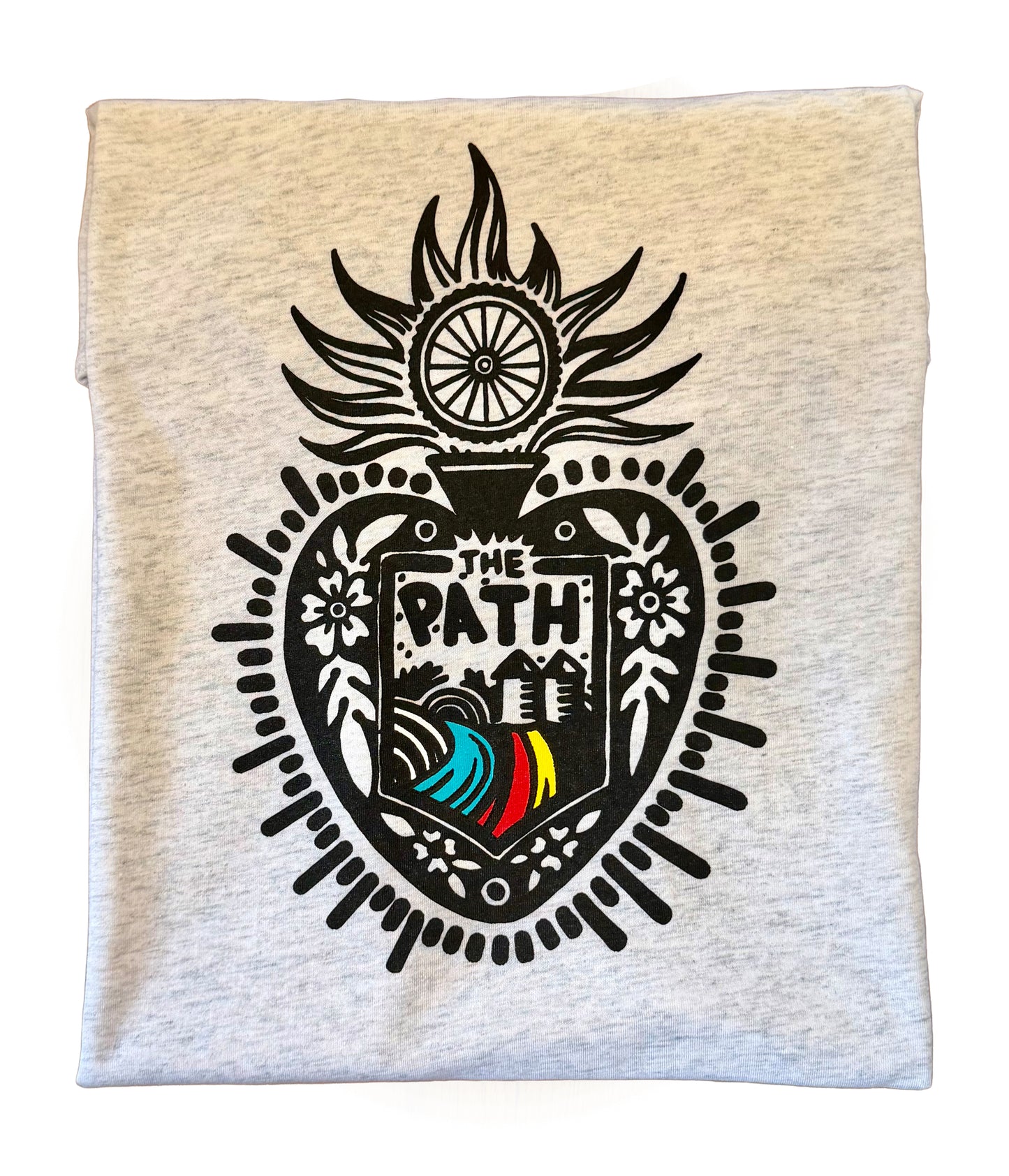 Sacred Wheel T Shirt The Path X GorillaBoxer